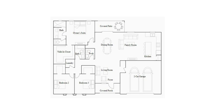 Property floor plan «193SQM», 3 bedrooms in SEDONA ESTATES