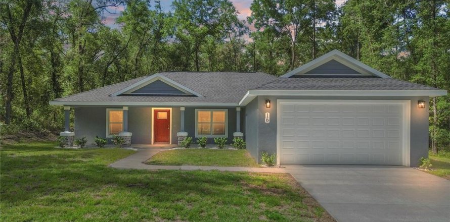 House in Dunnellon, Florida 3 bedrooms, 147.25 sq.m. № 1807405