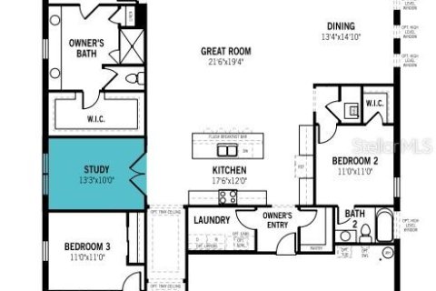 Casa en venta en Parrish, Florida, 4 dormitorios, 241.64 m2 № 2209455 - foto 3