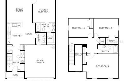 Villa ou maison à vendre à Poinciana, Floride: 4 chambres, 180.14 m2 № 2424379 - photo 3