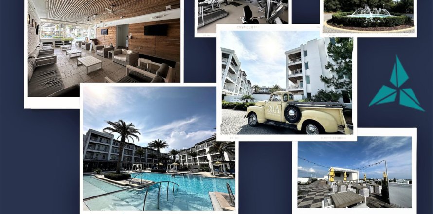 Condominio en Inlet Beach, Florida, 2 dormitorios № 562303