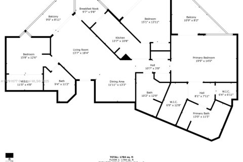 Copropriété à vendre à Aventura, Floride: 3 chambres, 170.94 m2 № 1696739 - photo 8