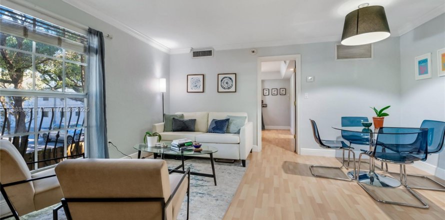 Кондоминиум с 1 спальней в Майами, Флорида № 1942285