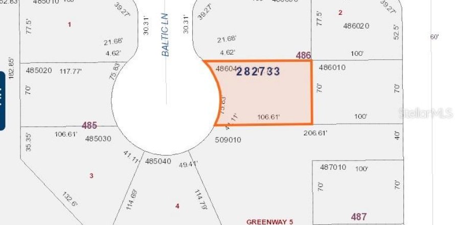Land in Poinciana, Florida № 2160028