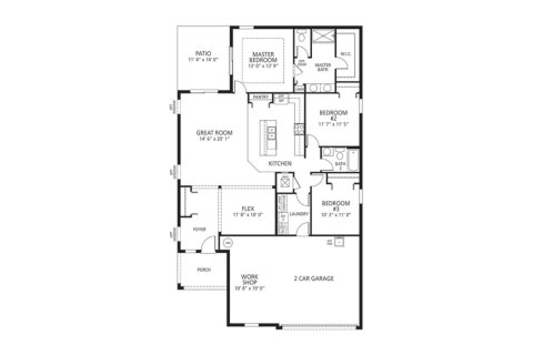 Townhouse floor plan «158SQM ASHTON», 3 bedrooms in CENTRAL PARK