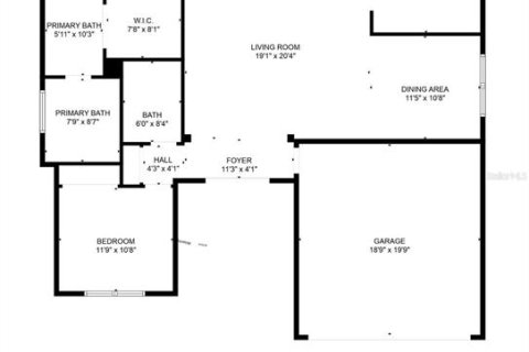 House in The Villages, Florida 2 bedrooms, 141.4 sq.m. № 1829999 - photo 4