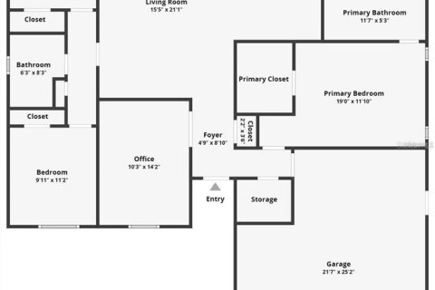 Villa ou maison à vendre à Pinellas Park, Floride: 4 chambres, 145.76 m2 № 1905903 - photo 2