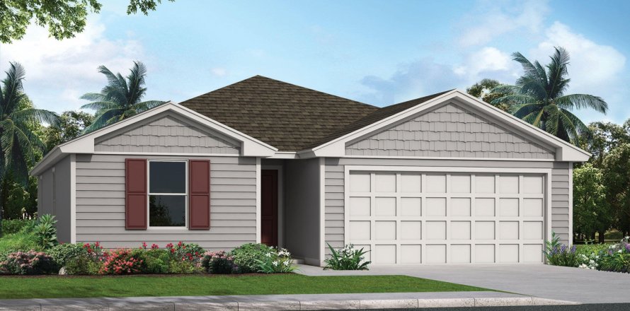 Villa ou maison à Jacksonville, Floride 4 chambres, 138.42 m2 № 770156