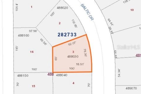 Land in Poinciana, Florida № 2160033