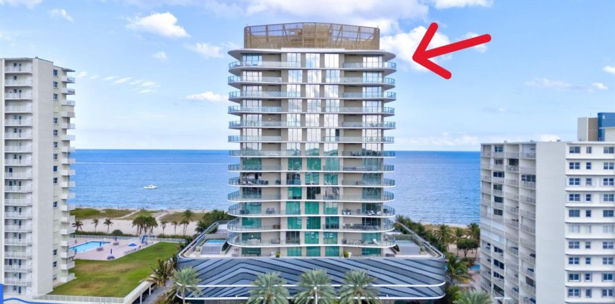 Condo à Pompano Beach, Floride, 3 chambres  № 2263315