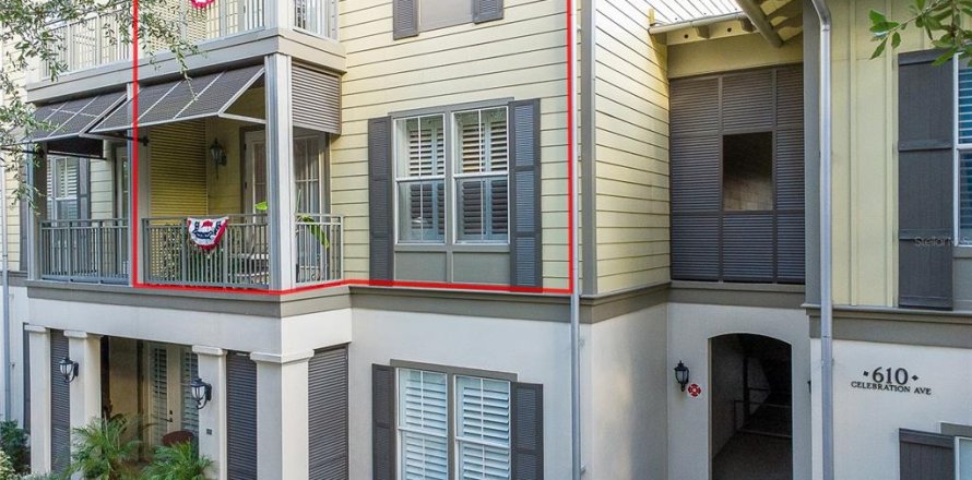 Condominio en Celebration, Florida, 3 dormitorios  № 1873496
