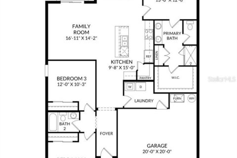 Casa en venta en Eagle Lake, Florida, 3 dormitorios, 147.62 m2 № 2387413 - foto 2