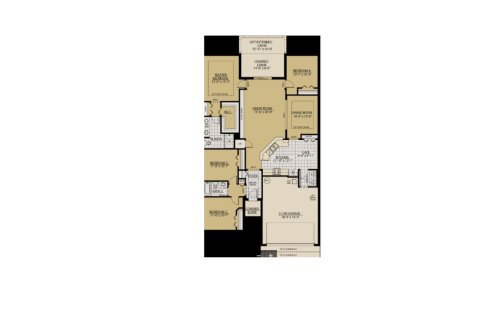 House floor plan «House», 4 bedrooms in Davis Heather Estates