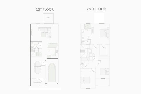 Townhouse floor plan «167SQM PAMPAS», 3 bedrooms in LAKE WILSON RESERVE