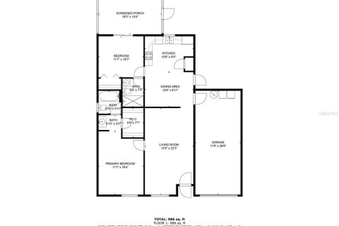 House in Holly Hill, Florida 2 bedrooms, 105.17 sq.m. № 1916988 - photo 27