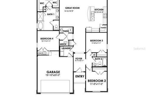 House in Ocala, Florida 4 bedrooms, 189.99 sq.m. № 2092859 - photo 12