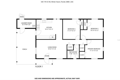 Villa ou maison à louer à Winter Haven, Floride: 3 chambres, 89.19 m2 № 2403058 - photo 18