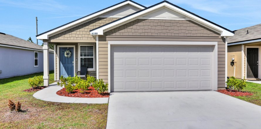 House in Jacksonville, Florida 3 bedrooms, 129.6 sq.m. № 859601