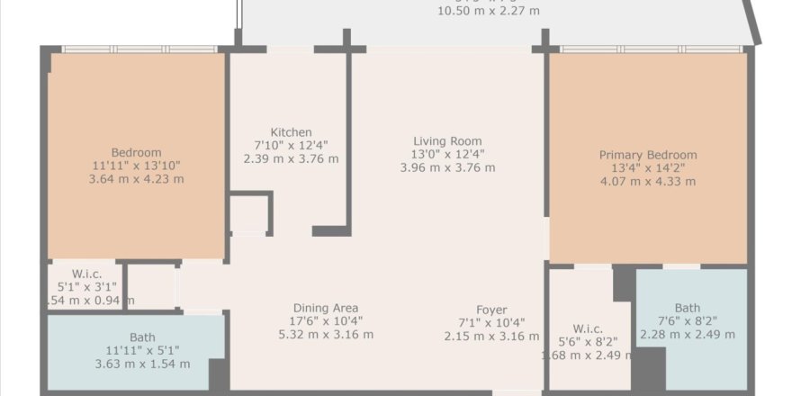 Condo in Fort Lauderdale, Florida, 2 bedrooms № 1180323