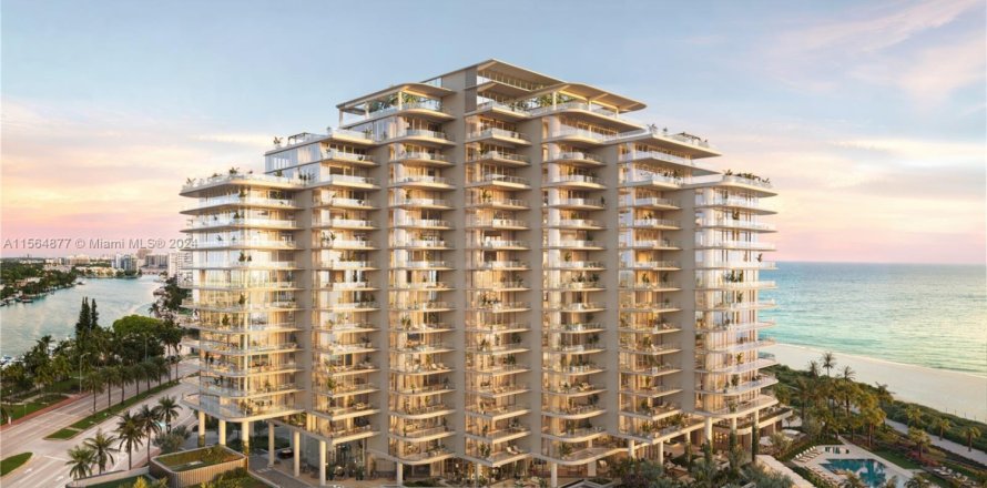 Condo in Miami Beach, Florida, 4 bedrooms  № 2037847
