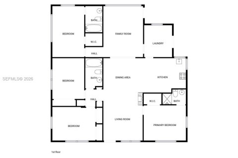 House in Miami, Florida 4 bedrooms, 155.43 sq.m. № 2044755 - photo 19