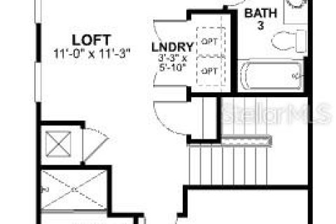 Touwnhouse à vendre à Orlando, Floride: 4 chambres, 165.09 m2 № 2406624 - photo 12
