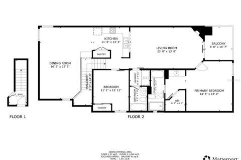Condominio en venta en Palm Harbor, Florida, 2 dormitorios, 131.46 m2 № 1910715 - foto 30