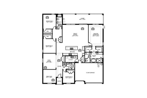 House floor plan «291SQM THE LIVORNO», 4 bedrooms in GRACELAND ESTATES