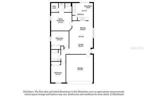 Снять в аренду виллу или дом в Раскин, Флорида 3 спальни, 121.89м2, № 1918137 - фото 2