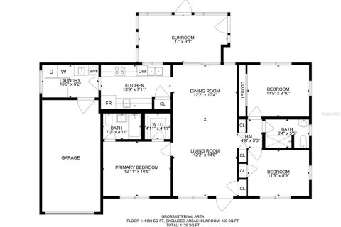 House in Tampa, Florida 3 bedrooms, 107.86 sq.m. № 1666967 - photo 6
