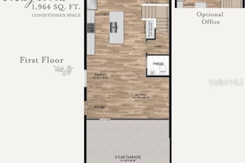 Touwnhouse à louer à Oviedo, Floride: 3 chambres, 182.46 m2 № 2096089 - photo 14