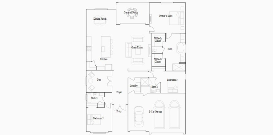 Townhouse in BRIDGEWATER AT VIERA in Melbourne, Florida 3 bedrooms, 229 sq.m. № 67923