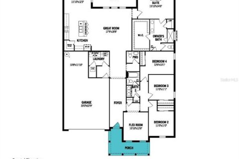 House in Apopka, Florida 4 bedrooms, 234.95 sq.m. № 1919361 - photo 2