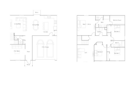 House floor plan «House», 4 bedrooms in Verano - The Estates