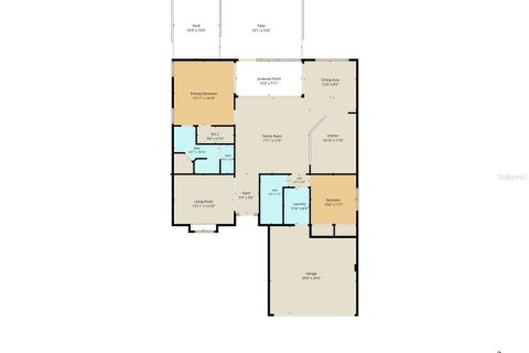 Купить виллу или дом в Даннеллон, Флорида 3 комнаты, 151.15м2, № 2148016 - фото 27