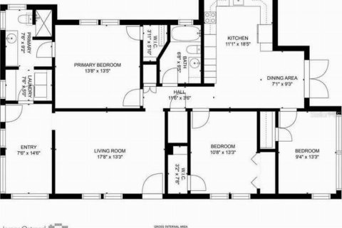 House in Gulfport, Florida 3 bedrooms, 140.56 sq.m. № 1616366 - photo 15