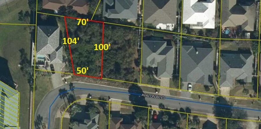 Terreno en Miramar Beach, Florida № 561279