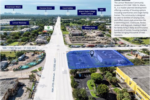 Propiedad comercial en venta en Miami, Florida № 2082445 - foto 4