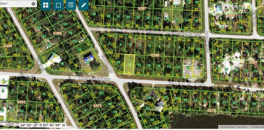 Land in Punta Gorda, Florida № 2219444
