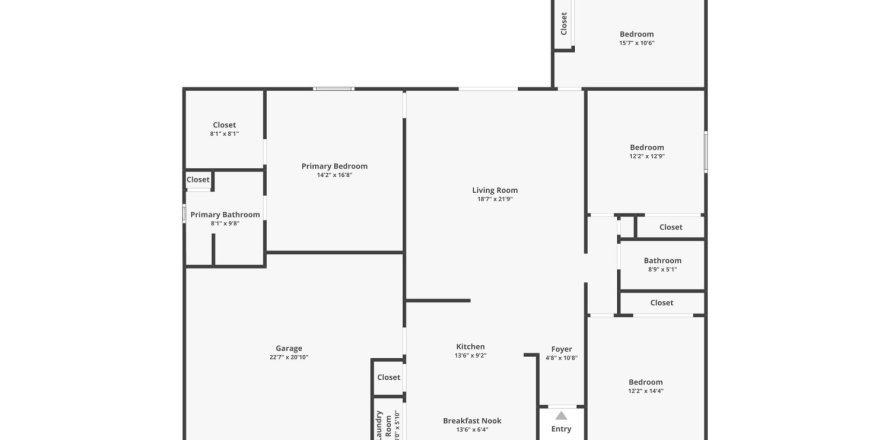Villa ou maison à Palm Coast, Floride 4 chambres, 174.01 m2 № 1845415