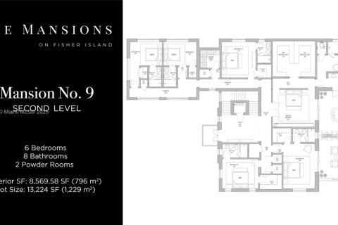 Casa en venta en Fisher Island, Florida, 6 dormitorios, 796.08 m2 № 2027734 - foto 23