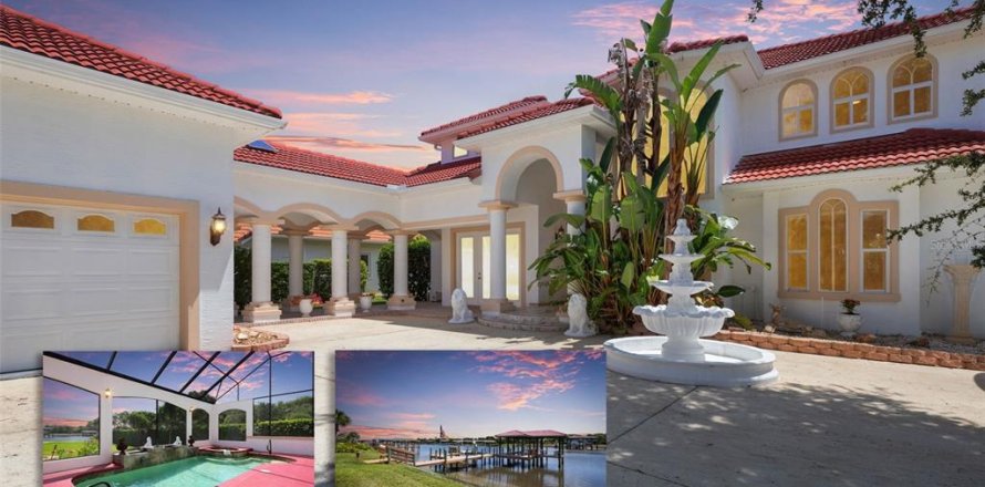 House in Palm Coast, Florida 3 bedrooms, 306.21 sq.m. № 2211364