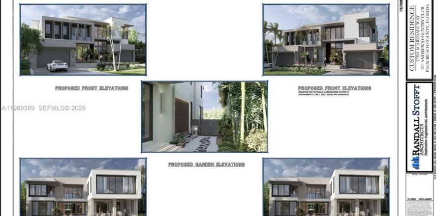 Дом в Бока-Ратон, Флорида 6 спален № 2051839