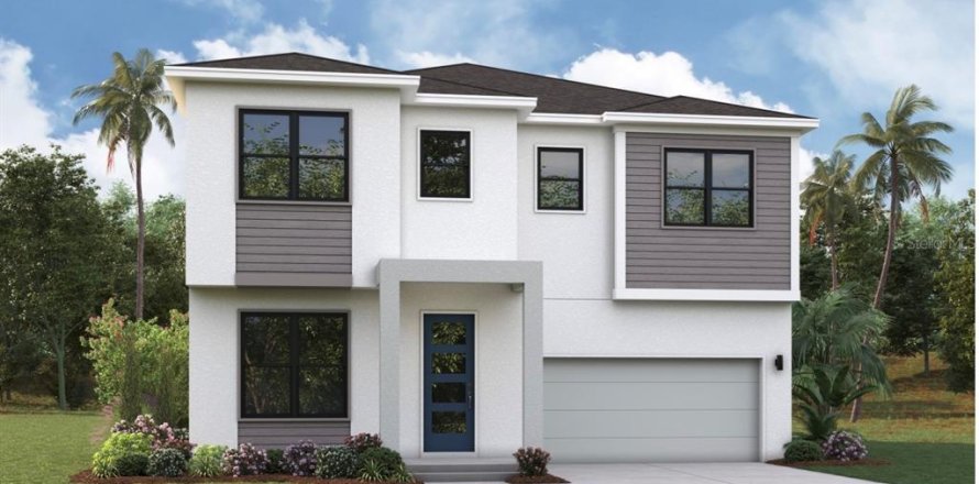 House in Tampa, Florida 4 bedrooms, 288 sq.m. № 2098761