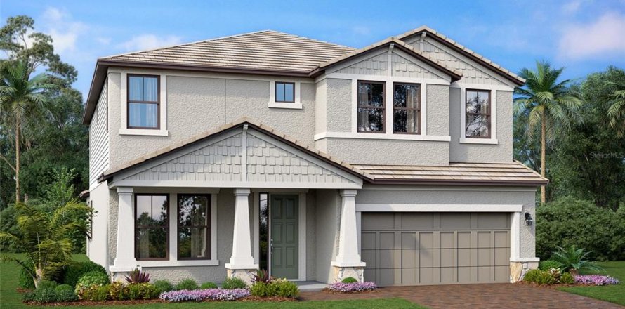 House in Sarasota, Florida 5 bedrooms, 327.11 sq.m. № 1542414