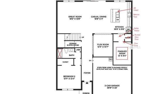 House in Orlando, Florida 4 bedrooms, 309.46 sq.m. № 1534771 - photo 2