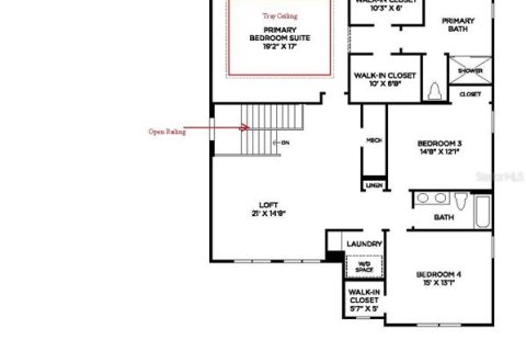 House in Orlando, Florida 4 bedrooms, 309.46 sq.m. № 1534771 - photo 3