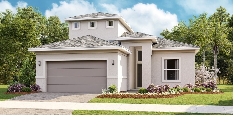 House in The Reserve at Victoria in DeLand, Florida 2 bedrooms, 155 sq.m. № 617394