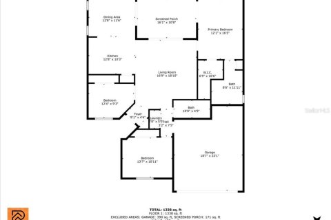 House in Rotonda, Florida 3 bedrooms, 138.15 sq.m. № 1804980 - photo 25