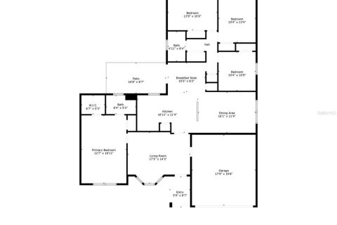 Villa ou maison à louer à Spring Hill, Floride: 4 chambres, 162.39 m2 № 2384227 - photo 28